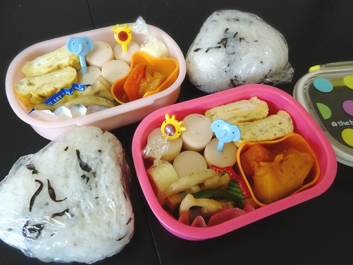 幼稚園用お弁当箱を購入 大きさはどのくらいが良いか実際に作って詰めてみました